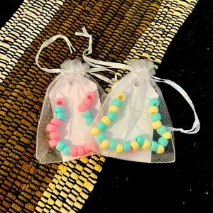 Plastic Bead Braclets!